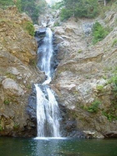 cascata in pietra