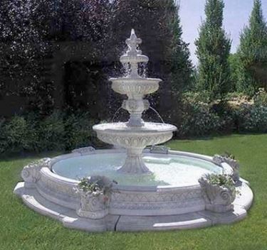 fontana in giardino