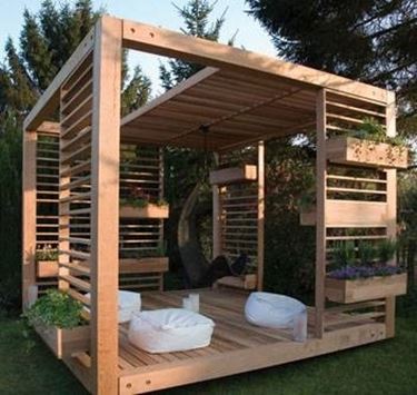 gazebo legno