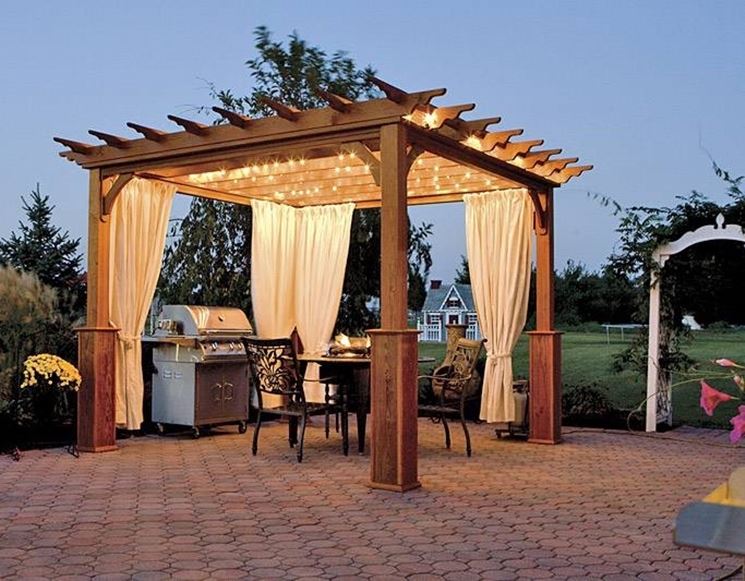 gazebo legno