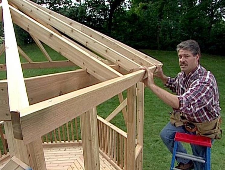 Gazebo fai da te gazebo costruire un gazebo fai da te Come costruire un gazebo in legno rettangolare