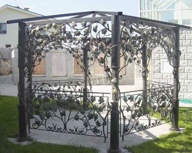 gazebo in metallo