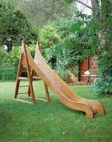 Scivolo giochi giardino scivolo giochi giardino Giochi esterno bambini legno
