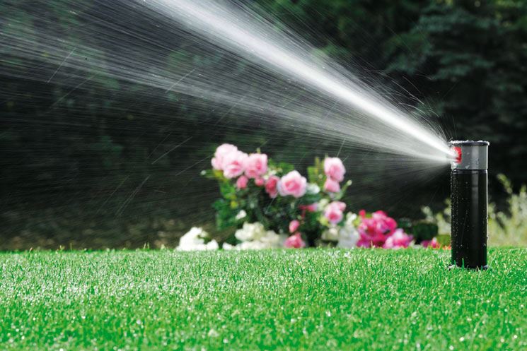 irrigare giardino