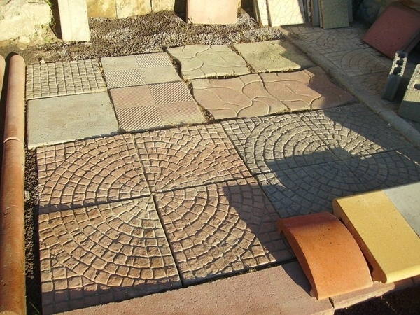 Stampo per Vialetto da Giardino Stampo per Cemento Forma per Selciato in  Cemento o Pietra Pavimentazione Esterna Pietra Pavimenti Giardino