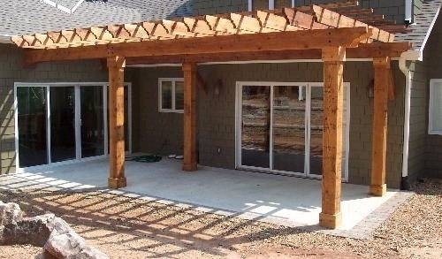Costruire un pergolato pergole tettoie giardino Fare un pergolato