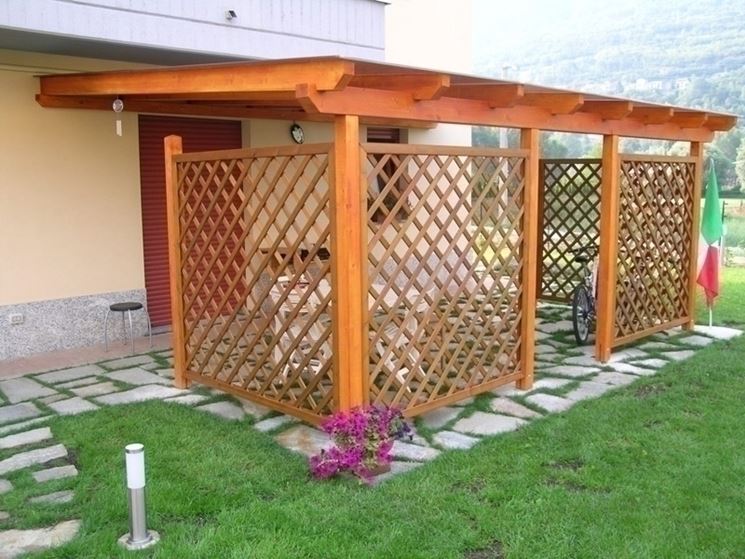 Pergolati in legno pergole tettoie giardino pergolati in legno ... Pergolati in legno per terrazzi