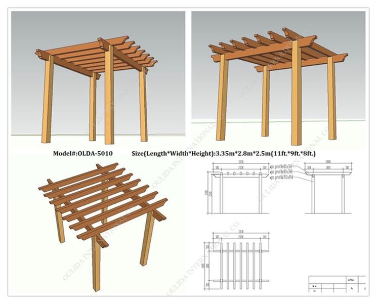 Progetto pergolato