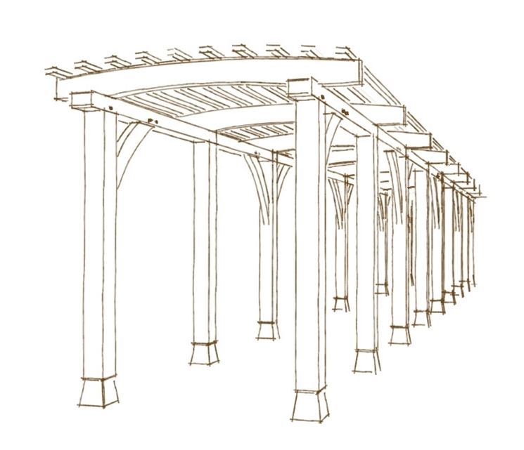 esempio di un progetto disegnato