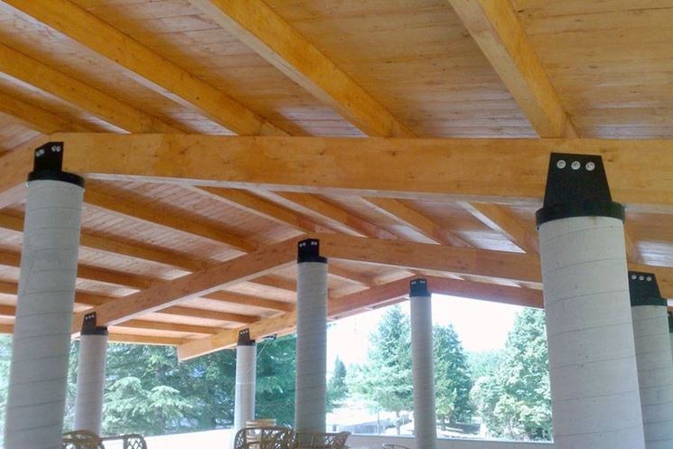 Tettoie in legno pergole tettoie giardino le migliori tettoie ... Veranda da giardino lamellare