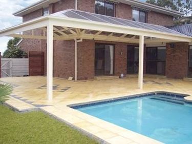 veranda in pvc