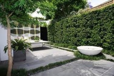 giardino minimalista