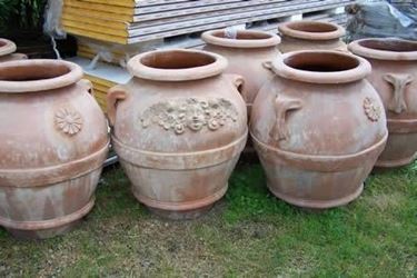 vasi da giardino terracotta