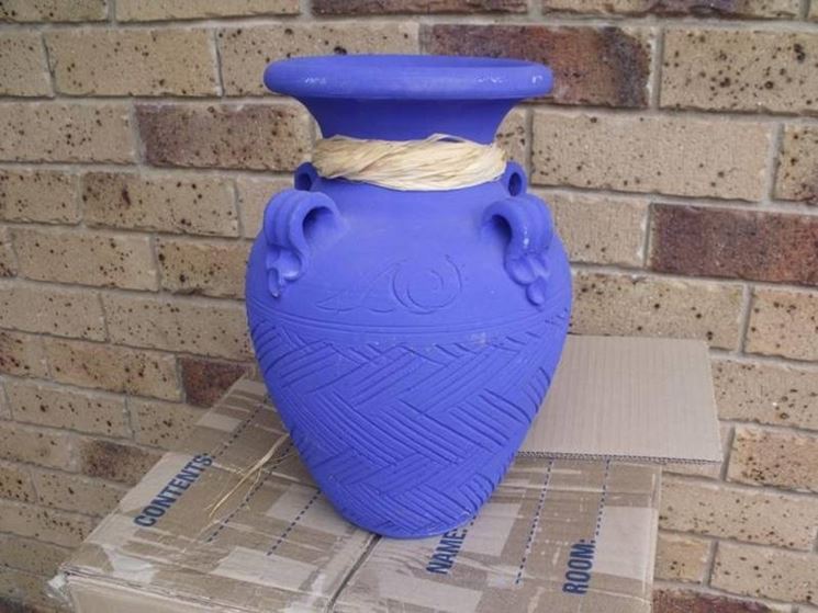 vaso da giardino in terracotta