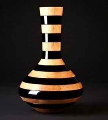vaso in legno