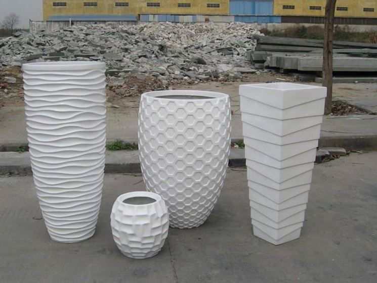 Vasi in vetroresina vasi Vasi da interno in ceramica