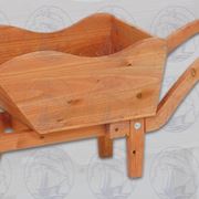 carriola in legno