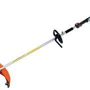 Decespugliatore Stihl con testa rotante avente filo in dotazione.