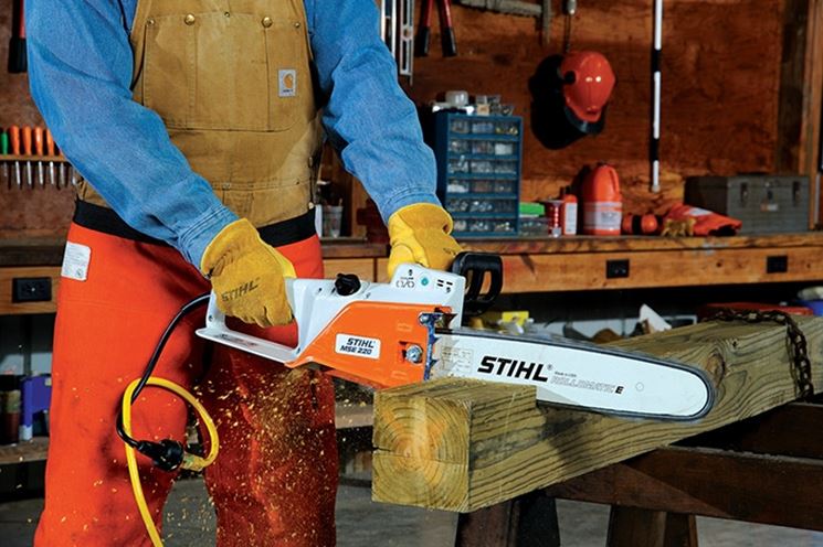 Motosega elettrica stihl - Motoseghe elettriche - Attrezzi giardinaggio motosega  elettrica stihl