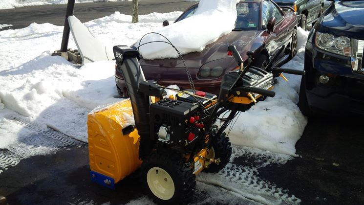 Modello a turbina usato su neve