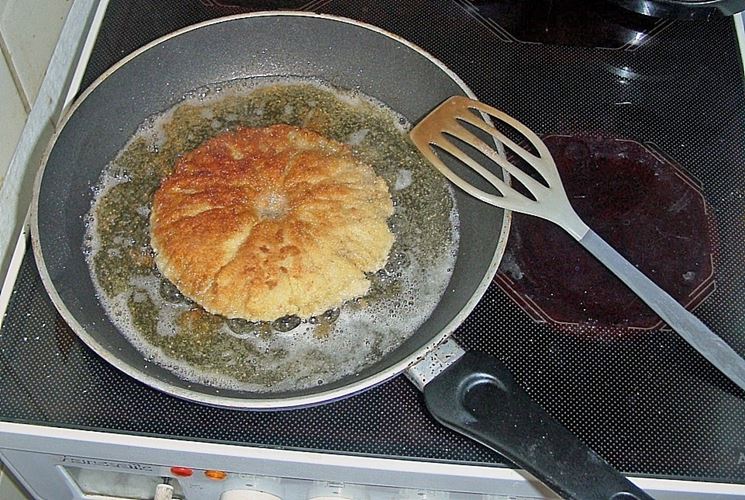 Cappello di Macrolepiota procera fritto in padella