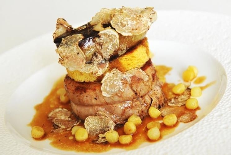 Filetto di vitello alla Rossini con tartufo bianco