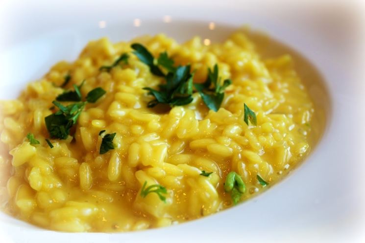 Risotto a base di zafferano