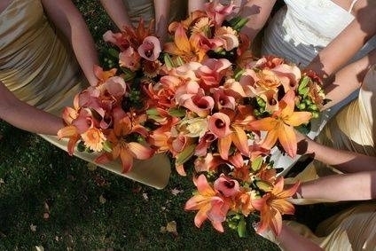 60 Fiori Finti Misti All'Ingrosso – Rose, Margherite, Peonie In Seta Arancione Per Decorazioni E Fai Da Te