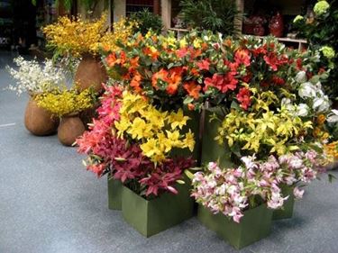 Come fare una composizione floreale con fiori artificiali