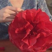 creare fiori di carta