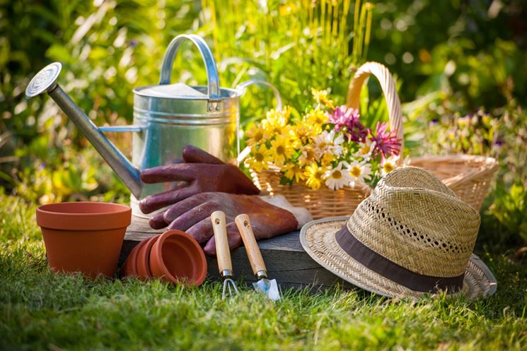 Attrezzi giardinaggio