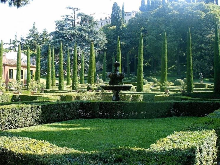 Giardino Giusti, panoramica