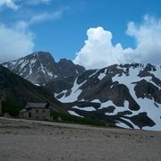 Paesaggio invernale nel parco