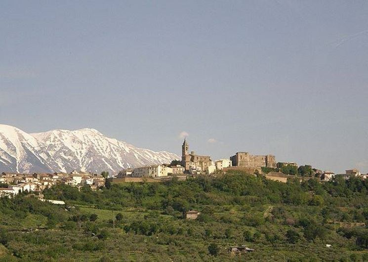 Una vista del parco della Majella