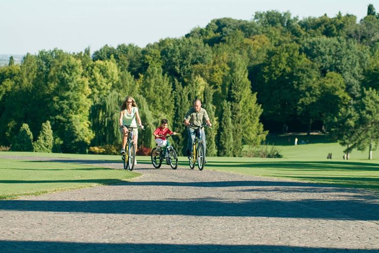 Tour del parco in bici