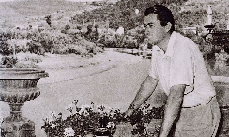 Un’immagine storica di Villa la Massa