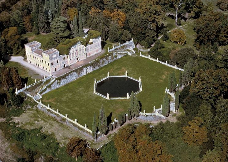 Villa Trissino Marzotto, giardino.