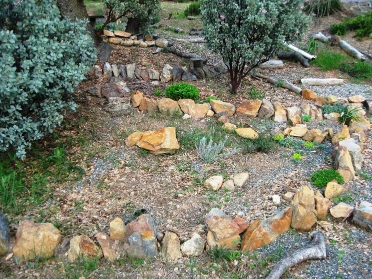 Ghiaia per giardini crea giardino sassi da giardino Creare aiuole con sassi