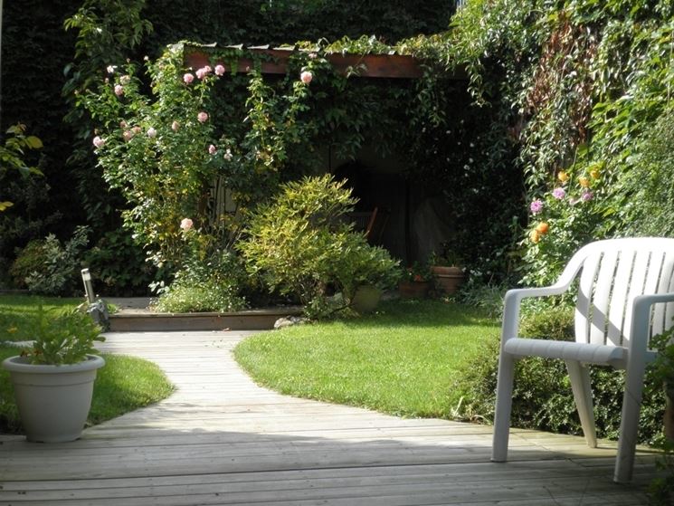 Piccoli giardini privati crea giardino allestire un piccolo ... Recinzioni giardini privati