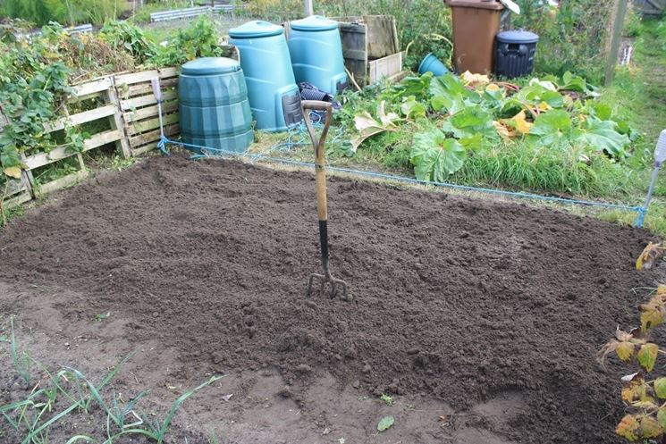 preparazione terreno orto
